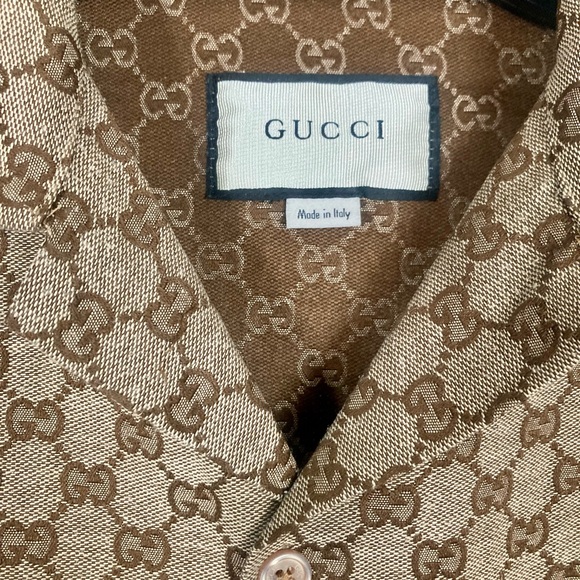 AUTHENTIC GUCCI MENS SHIRT - Picture 2 of 3